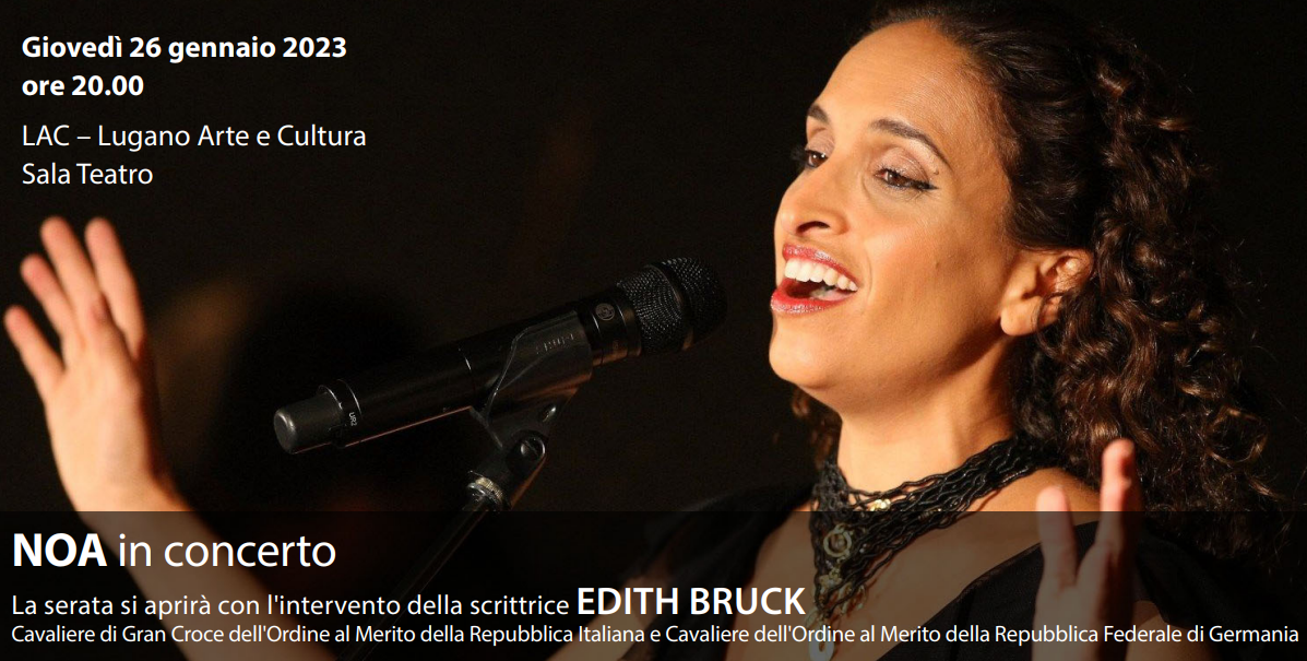 giornata della memoria 2023 al LAC con Noa